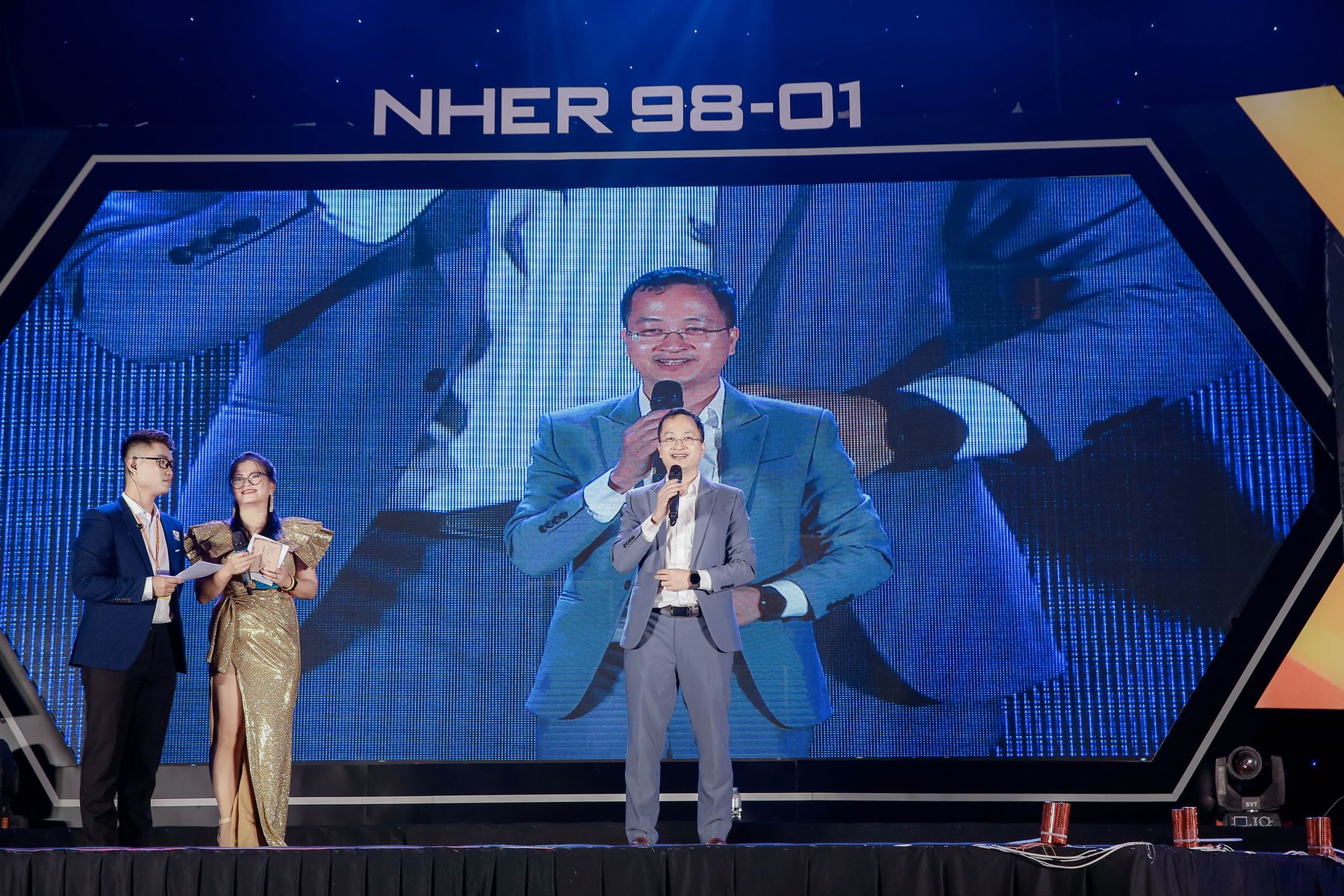 Phát biểu tại đêm Gala NHER 98-01